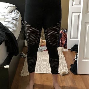 Lorna Jane eyelet tights